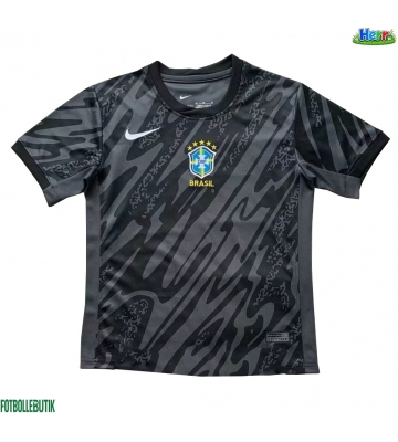 Brasilien Målvakt Bortatröja Copa America 2024 Kortärmad